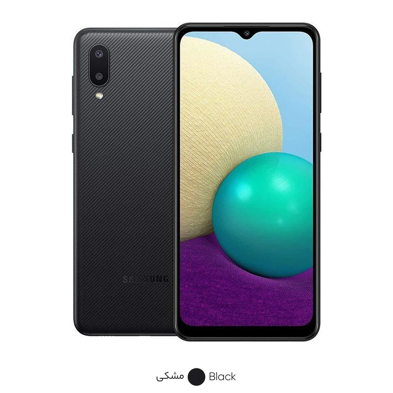گوشی سامسونگ A02 | حافظه 32 رم 3 گیگابایت